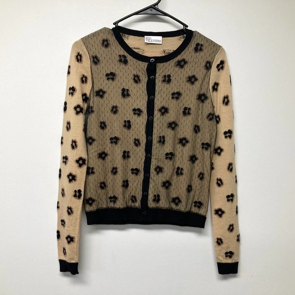 Red Valentino wool cardigan - Picture 1 of 12